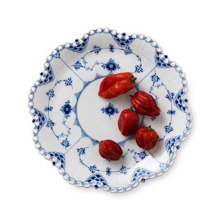 Блюдо Blue Fluted Full Lace