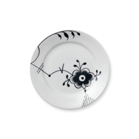 Тарелка Black Fluted Mega №1