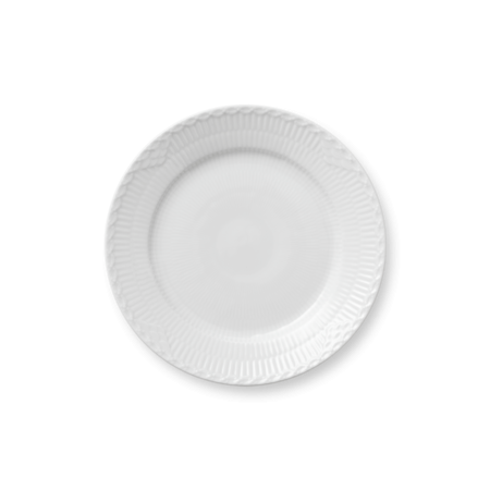 Тарелка White Fluted Half Lace